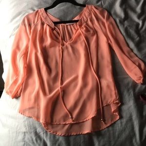 Ezra Coral Loose Top